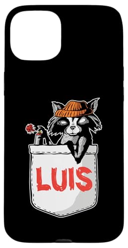 Waschbär Luis Hülle für iPhone 15 Plus Waschbär Luis Hülle für iPhone 15 Plus von Vorname Luis