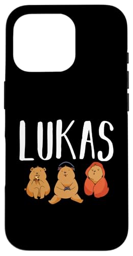 Gamer Zocker Zocken Gaming Lukas Hülle für iPhone 16 Pro Gamer Zocker Zocken Gaming Lukas Hülle für iPhone 16 Pro von Vorname Lukas