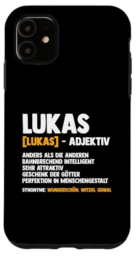 Lukas Hülle für iPhone 11 Lukas Hülle für iPhone 11 von Vorname Lukas