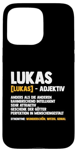 Lukas Hülle für iPhone 15 Pro Max Lukas Hülle für iPhone 15 Pro Max von Vorname Lukas