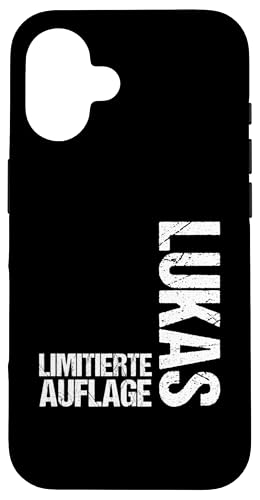 Lukas Hülle für iPhone 16 Lukas Hülle für iPhone 16 von Vorname Lukas