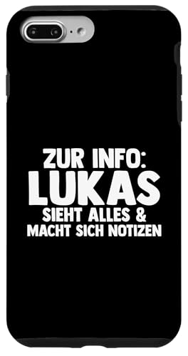 Lukas Hülle für iPhone 7 Plus/8 Plus Lukas Hülle für iPhone 7 Plus/8 Plus von Vorname Lukas