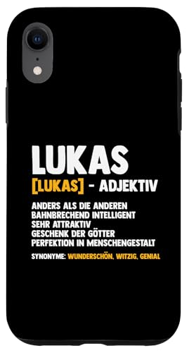 Lukas Hülle für iPhone XR Lukas Hülle für iPhone XR von Vorname Lukas