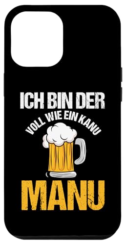Bier Bierliebhaber Saufen Feiern Manuel Hülle für iPhone 12 Pro Max Bier Bierliebhaber Saufen Feiern Manuel Hülle für iPhone 12 Pro Max von Vorname Manuel Manu