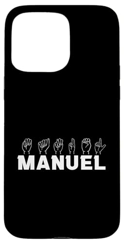 Gebärdensprache Manuel Hülle für iPhone 15 Pro Max Gebärdensprache Manuel Hülle für iPhone 15 Pro Max von Vorname Manuel Manu