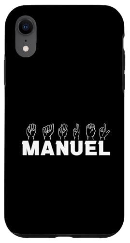 Gebärdensprache Manuel Hülle für iPhone XR Gebärdensprache Manuel Hülle für iPhone XR von Vorname Manuel Manu