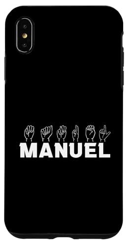 Gebärdensprache Manuel Hülle für iPhone XS Max Gebärdensprache Manuel Hülle für iPhone XS Max von Vorname Manuel Manu