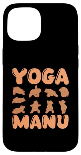 Katze Yoga Manuel Hülle für iPhone 15 Katze Yoga Manuel Hülle für iPhone 15 von Vorname Manuel Manu