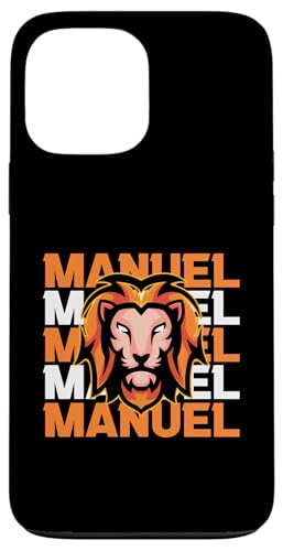 Löwe Manuel Hülle für iPhone 13 Pro Max Löwe Manuel Hülle für iPhone 13 Pro Max von Vorname Manuel Manu