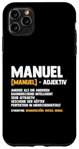 Manuel Hülle für iPhone 11 Pro Max Manuel Hülle für iPhone 11 Pro Max von Vorname Manuel Manu