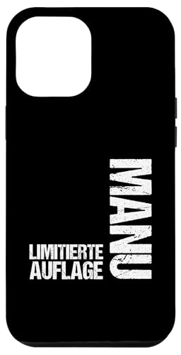 Manuel Hülle für iPhone 12 Pro Max Manuel Hülle für iPhone 12 Pro Max von Vorname Manuel Manu