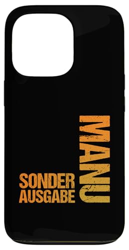 Manuel Hülle für iPhone 13 Pro von Vorname Manuel Manu