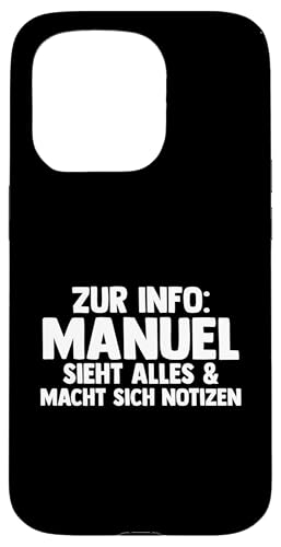 Manuel Hülle für iPhone 15 Pro Manuel Hülle für iPhone 15 Pro von Vorname Manuel Manu