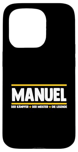 Manuel Hülle für iPhone 15 Pro Manuel Hülle für iPhone 15 Pro von Vorname Manuel Manu