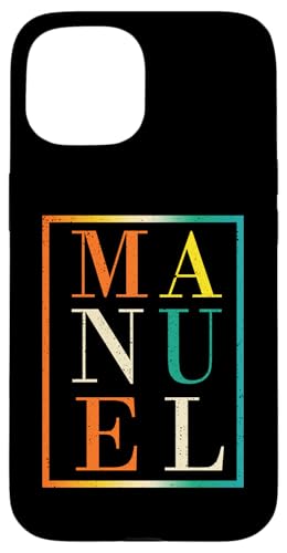 Manuel Hülle für iPhone 15 Manuel Hülle für iPhone 15 von Vorname Manuel Manu