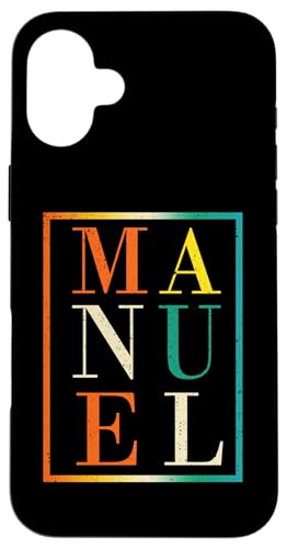 Manuel Hülle für iPhone 16 Plus Manuel Hülle für iPhone 16 Plus von Vorname Manuel Manu