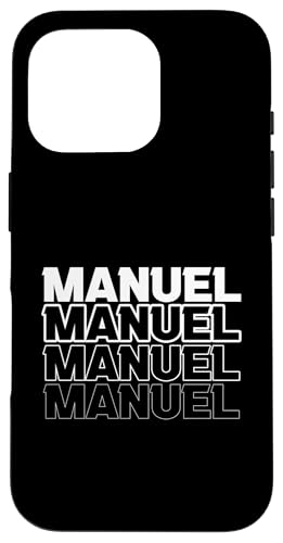Manuel Hülle für iPhone 16 Pro Manuel Hülle für iPhone 16 Pro von Vorname Manuel Manu