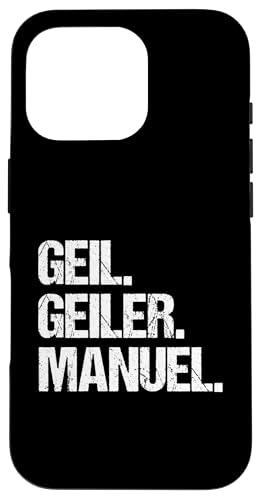 Manuel Hülle für iPhone 16 Pro Manuel Hülle für iPhone 16 Pro von Vorname Manuel Manu
