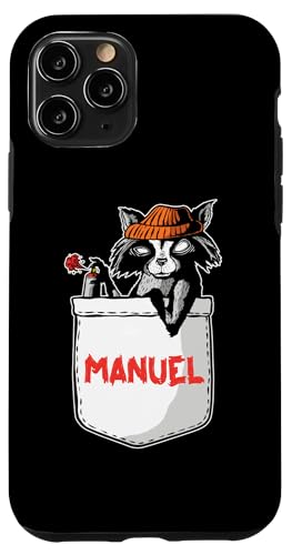 Waschbär Manuel Hülle für iPhone 11 Pro Waschbär Manuel Hülle für iPhone 11 Pro von Vorname Manuel Manu