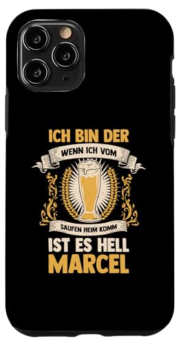 Bier Bierliebhaber Saufen Feiern Marcel Hülle für iPhone 11 Pro Bier Bierliebhaber Saufen Feiern Marcel Hülle für iPhone 11 Pro von Vorname Marcel