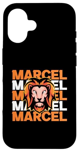 Löwe Marcel Hülle für iPhone 16 Löwe Marcel Hülle für iPhone 16 von Vorname Marcel