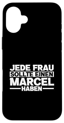 Marcel Hülle für iPhone 16 Plus Marcel Hülle für iPhone 16 Plus von Vorname Marcel