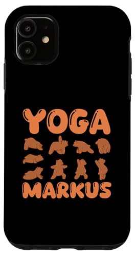 Katze Yoga Markus Hülle für iPhone 11 Katze Yoga Markus Hülle für iPhone 11 von Vorname Markus