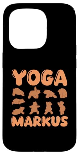 Katze Yoga Markus Hülle für iPhone 15 Pro Katze Yoga Markus Hülle für iPhone 15 Pro von Vorname Markus