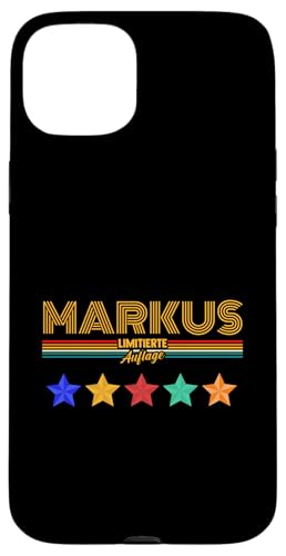 Markus Hülle für iPhone 15 Plus Markus Hülle für iPhone 15 Plus von Vorname Markus