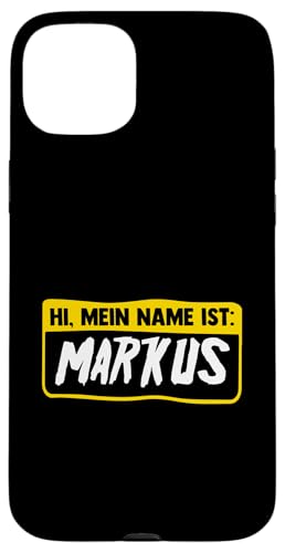 Markus Hülle für iPhone 15 Plus Markus Hülle für iPhone 15 Plus von Vorname Markus