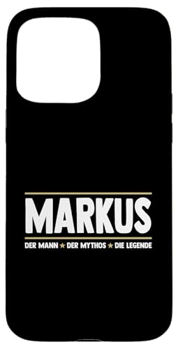 Markus Hülle für iPhone 15 Pro Max Markus Hülle für iPhone 15 Pro Max von Vorname Markus