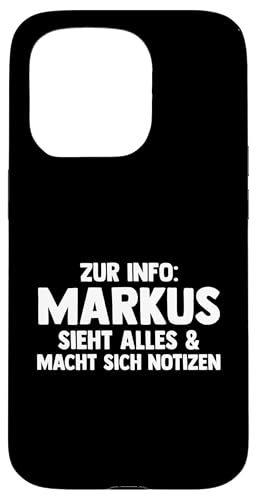 Markus Hülle für iPhone 15 Pro Markus Hülle für iPhone 15 Pro von Vorname Markus