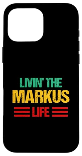 Markus Hülle für iPhone 16 Pro Max Markus Hülle für iPhone 16 Pro Max von Vorname Markus