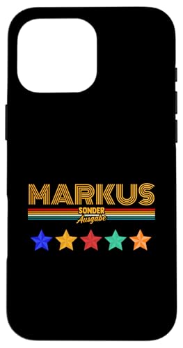 Markus Hülle für iPhone 16 Pro Max Markus Hülle für iPhone 16 Pro Max von Vorname Markus