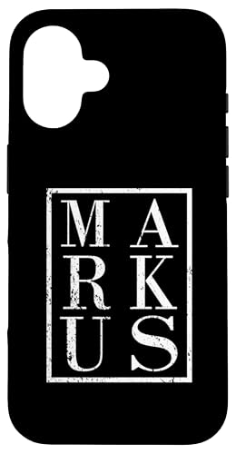 Markus Hülle für iPhone 16 Markus Hülle für iPhone 16 von Vorname Markus