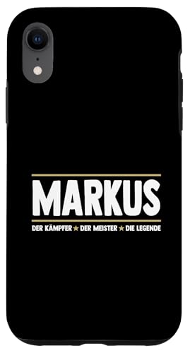 Markus Hülle für iPhone XR Markus Hülle für iPhone XR von Vorname Markus