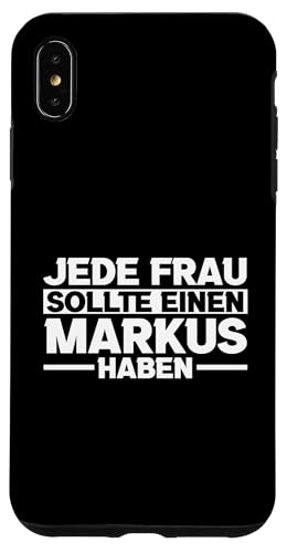 Markus Hülle für iPhone XS Max Markus Hülle für iPhone XS Max von Vorname Markus