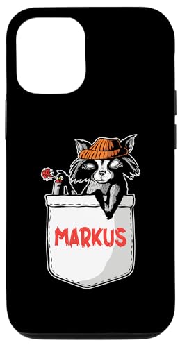 Waschbär Markus Hülle für iPhone 12/12 Pro Waschbär Markus Hülle für iPhone 12/12 Pro von Vorname Markus