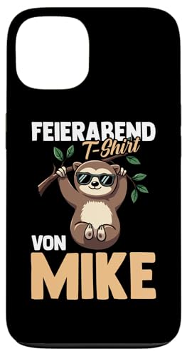 Faultier Mike Hülle für iPhone 13 von Vorname Mike