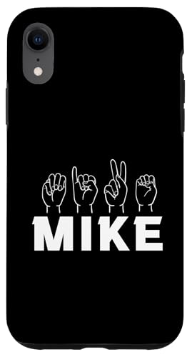 Gebärdensprache Mike Hülle für iPhone XR von Vorname Mike