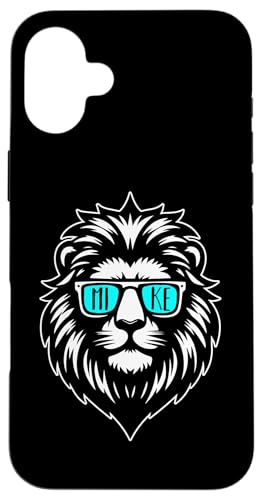 Löwe Mike Hülle für iPhone 16 Plus von Vorname Mike