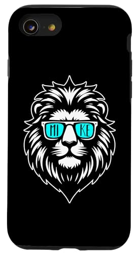 Löwe Mike Hülle für iPhone SE (2020) / 7 / 8 von Vorname Mike
