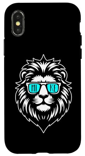 Löwe Mike Hülle für iPhone X/XS von Vorname Mike
