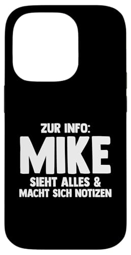 Mike Hülle für iPhone 14 Pro von Vorname Mike