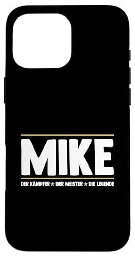 Mike Hülle für iPhone 16 Pro Max von Vorname Mike