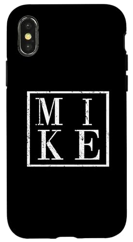 Mike Hülle für iPhone X/XS Mike Hülle für iPhone X/XS von Vorname Mike
