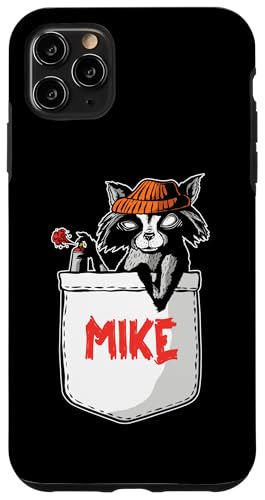 Waschbär Mike Hülle für iPhone 11 Pro Max von Vorname Mike