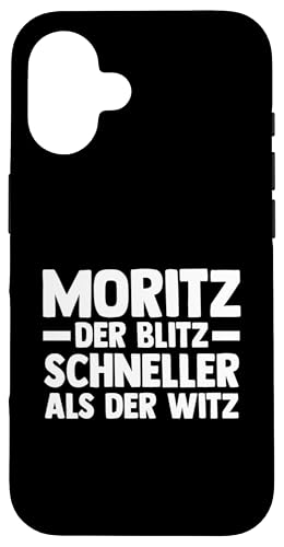 Bier Bierliebhaber Saufen Feiern Moritz Hülle für iPhone 16 Bier Bierliebhaber Saufen Feiern Moritz Hülle für iPhone 16 von Vorname Moritz