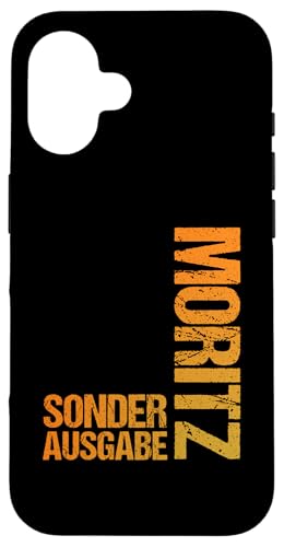 Moritz Hülle für iPhone 16 von Vorname Moritz