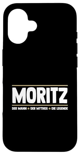Moritz Hülle für iPhone 16 von Vorname Moritz